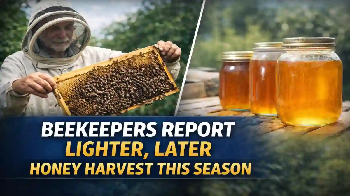Honey Harvest, Beekeeping News, Honey Production, Bee Industry Update, Agriculture News, Pollinator Health, Honey Season, Beekeeper Report, Farming Update
